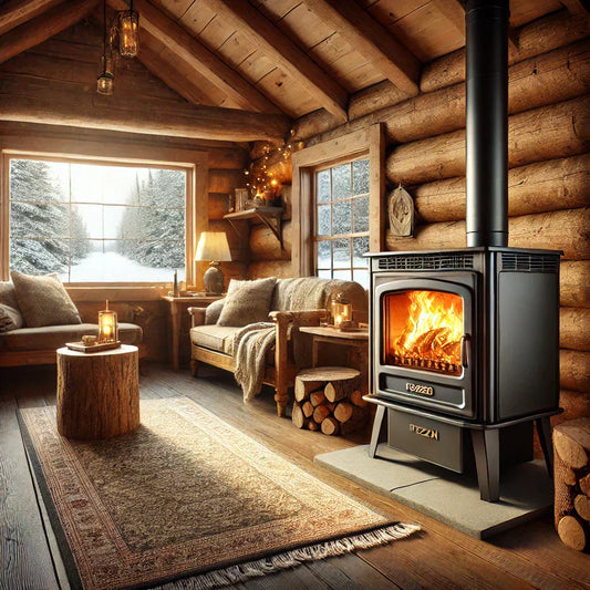 how do pellet stoves work