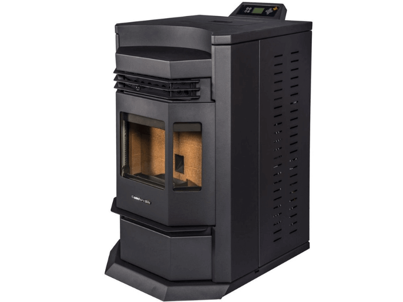HP22-N Pellet Stove right side black