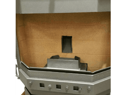 Pellet Stove inside view