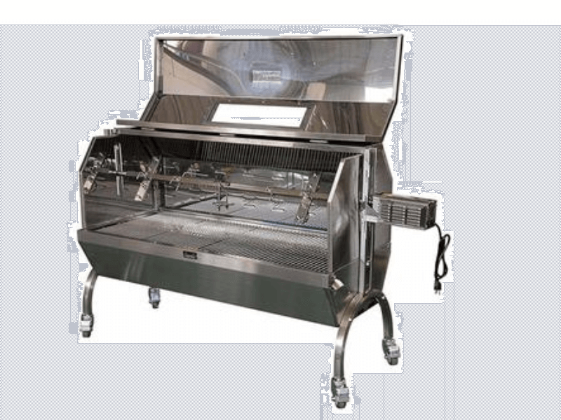 52" Stainless Steel Propane Pig\Lamb Spit Rotisserie/Roaster