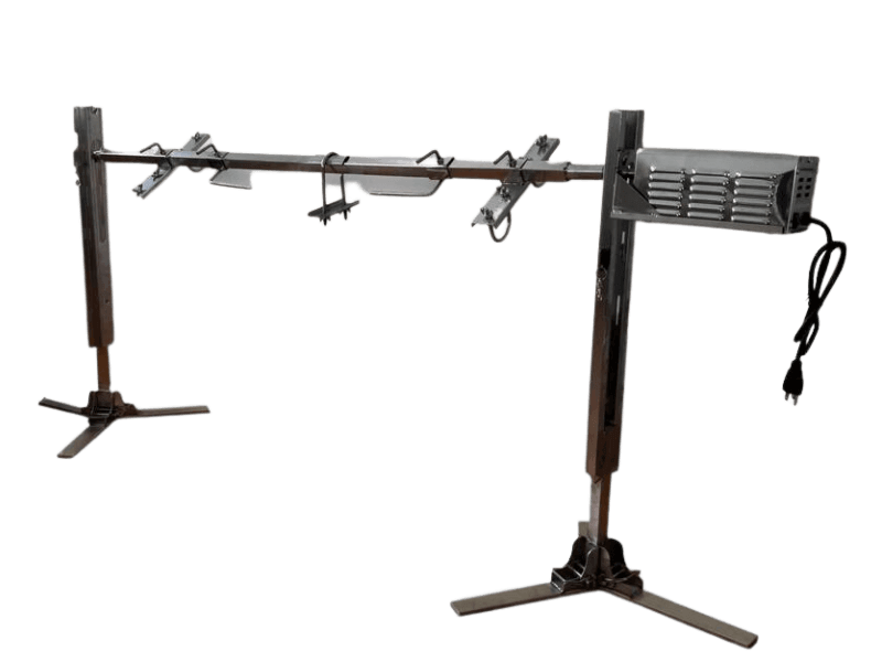 62" Portable Stainless Steel Pig\Lamb Spit Rotisserie