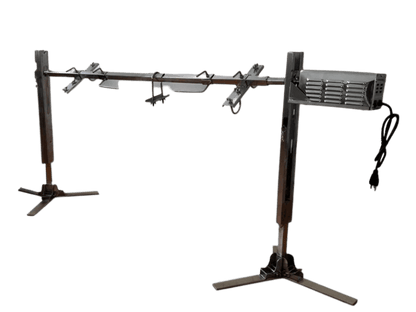 62" Portable Stainless Steel Pig\Lamb Spit Rotisserie