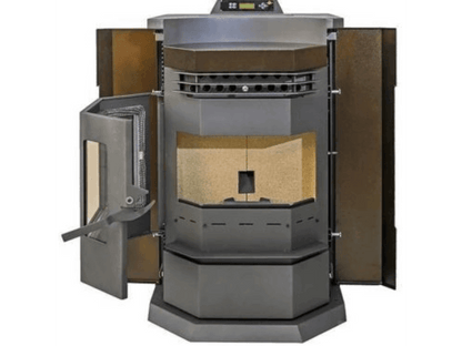 HP22-N Pellet Stove with open door