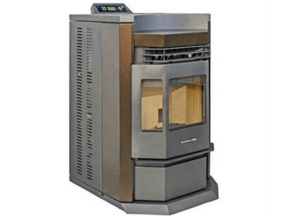 HP22-N Pellet Stove brown left side