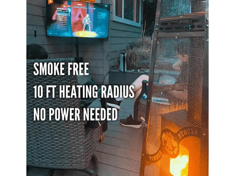 Lil’ Timber Pellet Patio Heater