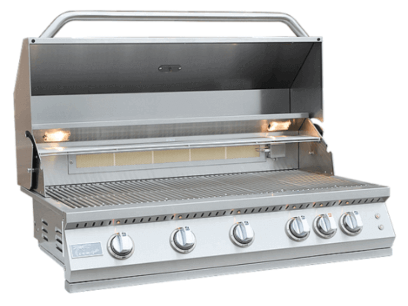 Kokomo 40” Professional Built in Gas Grill (5 Burner/Back Burner)