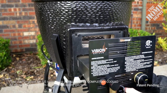 Vision Grill | Quickchange Gas Insert LP - VGK-GPAK-S1