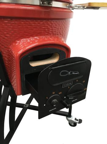 Vision Grills | Professional C-Series Ceramic Kamado in Red C-CR4C1F1