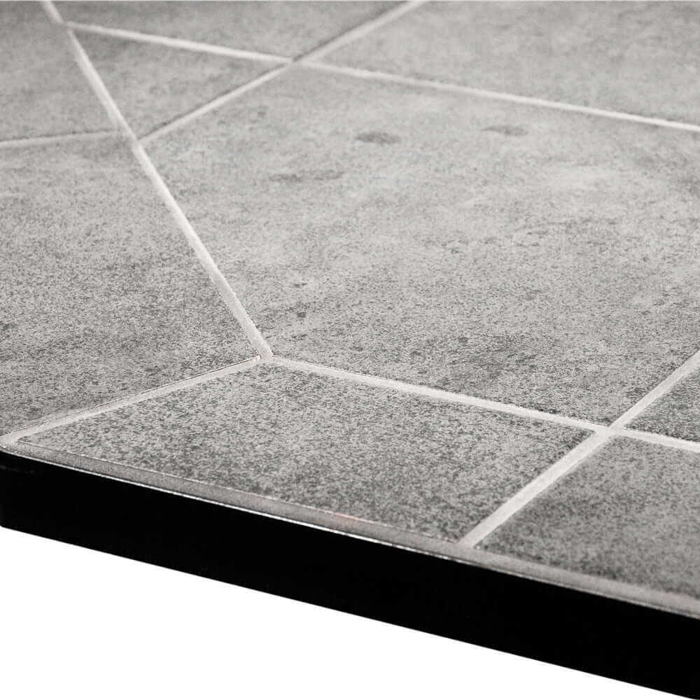 ComfortBilt Corner Hearth Pad - Mill Black