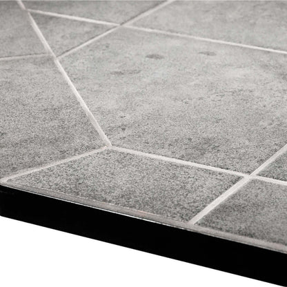 ComfortBilt Corner Hearth Pad - Mill Black