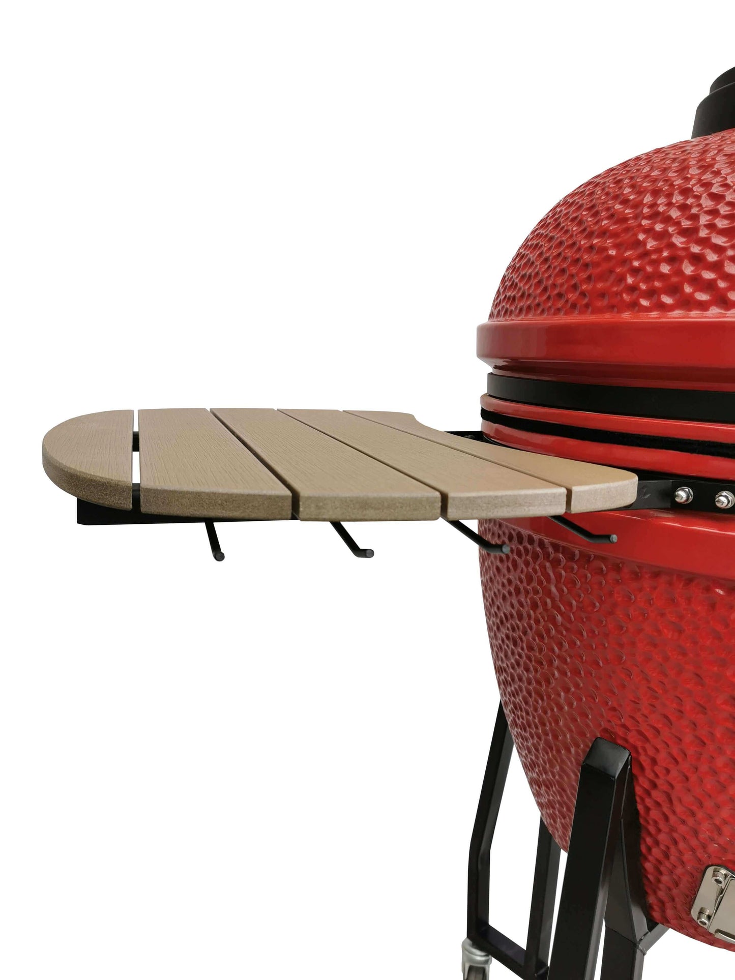 Vision Grills | Heavy Duty 1-Series Ceramic Kamado Grill in Red B-R2C2AX-S