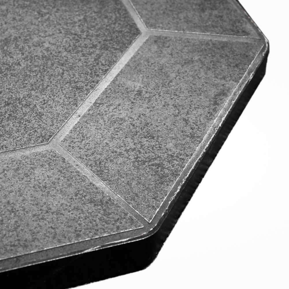 ComfortBilt Flat Wall Hearth Pad - Midnight Black