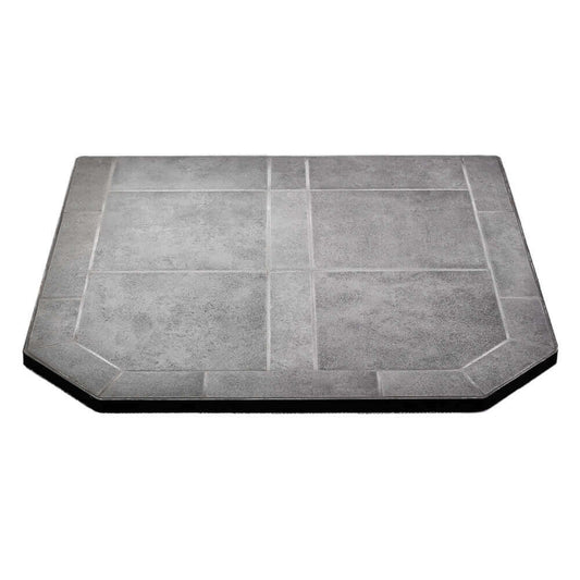 ComfortBilt Flat Wall Hearth Pad - Midnight Black