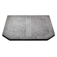 ComfortBilt Flat Wall Hearth Pad - Midnight Black