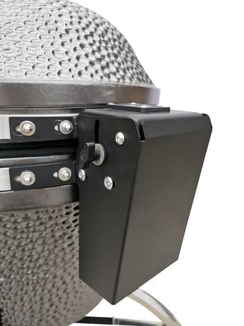Vision Grills | Elite Series XD702MG Maxis Ceramic Kamado in Gun Metal Grey