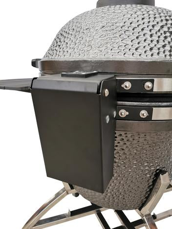 Vision Grills | Elite Series XD702MG Maxis Ceramic Kamado in Gun Metal Grey