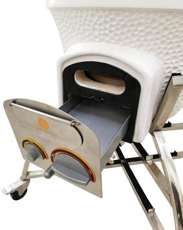 Vision Grills | Elite Series XD702WC Maxis Ceramic Kamado in White