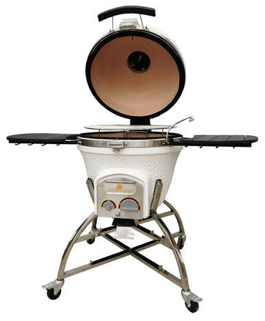 Vision Grills | Elite Series XD702WC Maxis Ceramic Kamado in White
