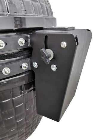 Vision Grills Elite | Series XR402BO Deluxe Ceramic Kamado in Black