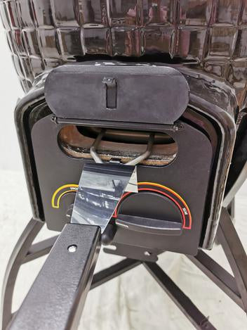 Vision Grills Elite | Series XR402BO Deluxe Ceramic Kamado in Black