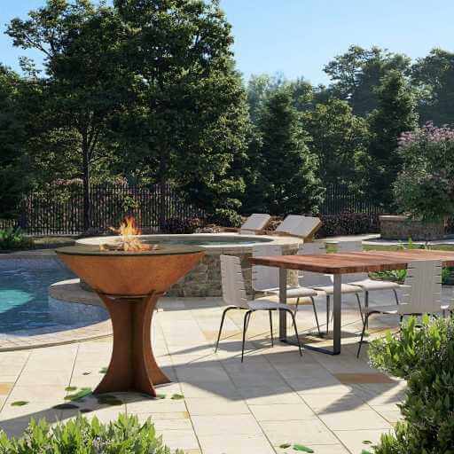 ARTEFLAME | Classic 40" Grill - Tall Euro Base - AFEUROHBSET-HomeOutdoors