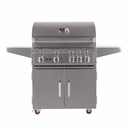 Bonfire | 34" 4 Burner Double Door Freestanding Cart Model
